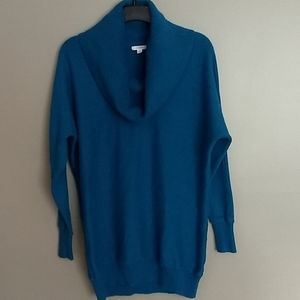 Cowl Neck Tunic Sweater